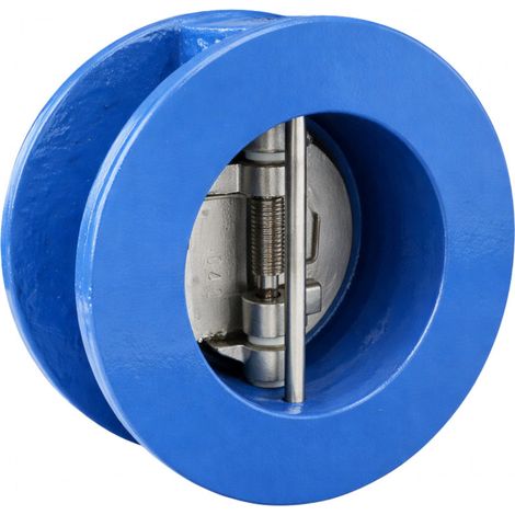 CLAPET DOUBLE BATTANT SOCLA 895, CORPS FONTE, BATTANTS INOX, JOINT EPDM, DN 150 149B3005