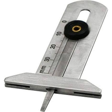 Jauge de Profondeur de Sculpture Pneumatique - Mesure de Sécurité de Pneu 0-30mm (1/5)