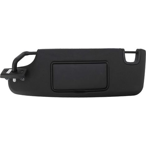 Schwarze Sonnenblende links (Fahrerseite) 6CJ07DX9AA mit Spiegel, Ersatz-Innenausstattung für Jeep Wrangler JK 2007-2018 (1/5)