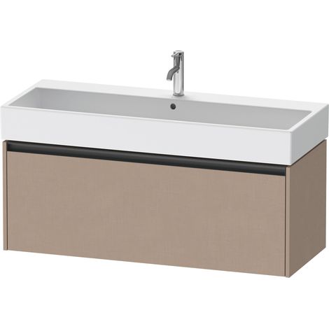 Duravit Ketho.2 bâti-support de lavabo suspendu, 1 tiroir,