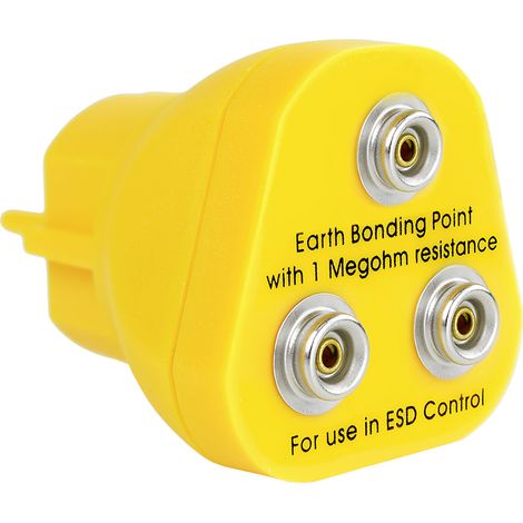 Antistat 070-0017F ESD-Erdungsstecker
