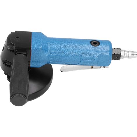 Meuleuse d'angle pneumatique légère de 4 pouces, 11 000 tr/min, machine double usage puissante pour la découpe et le meulage d'alliage d'aluminium. (1/5)