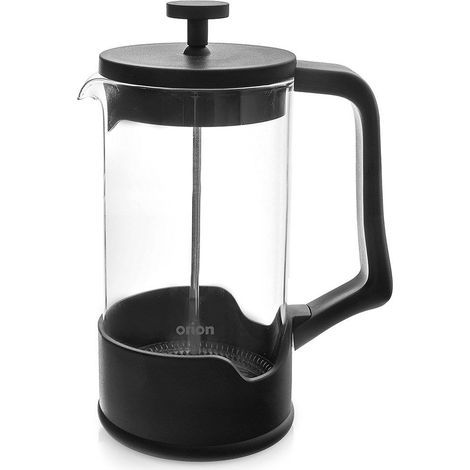 Cafetera de piston para cafe y te vidrio 1 l