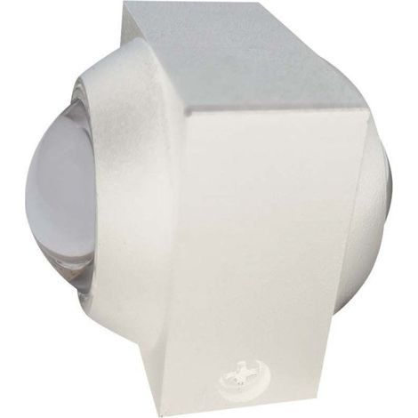 Applique Murale Led COB Double Faisceaux Corps Blanc - Blanc Chaud 2300K - 3500K - SILAMP (1/2)