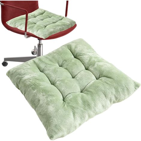 Coussins pour Chaise Moelleux Antidérapant Épaissi Carré 40,6 cm par 40,6 Coussin Siège Doux Pour Maison, Voiture, Bibliothèque, Café, École, Aire De Jeux, Festival Musique (1/5)