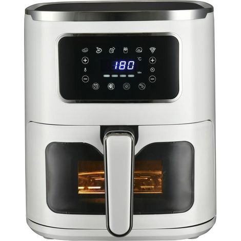 Freidora sin aceite digital KÜKEN 5 litros 1500W ventana y luz (1/2)