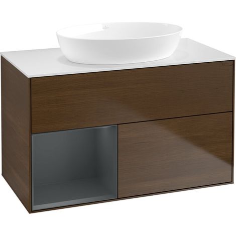 Villeroy & Boch FA11HGGN Meuble sous-lavabo Finion FA1 (1/2)
