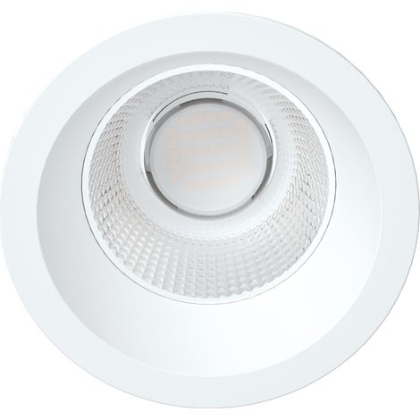 Encastré RIVA 2 CCT 3000/4000K IP64 D113mm blanc LED 9W 60° 950lm dim ARIC 51970
