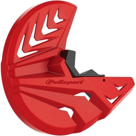 Cubierta de disco de freno delantero Polisport Beta 19 22 Rojo Duradero