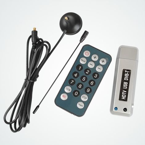 Trade Shop - DIGITALER TERRESTRISCHER DECODER USB PC NOTEBOOK DVB-T HDTV DIGITAL TV NETBOOK - (1/4)