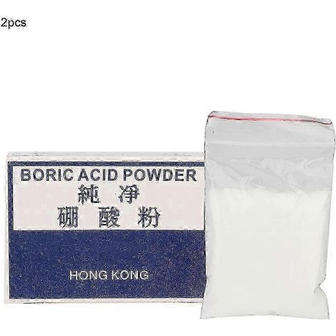 2 Boxes Boric Acid Powder Jewelry Cleaning Tool Welding Tool Processing Accessory ytcwq( ) (1/4)