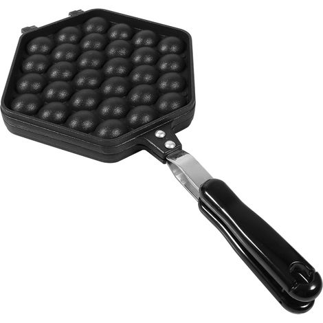 Moule à œufs bulle en alliage d'aluminium antiadhésif, plaque de cuisson gaufrette DIY pour cake pops, moule professionnel, 1 pièce pour la maison. (1/5)