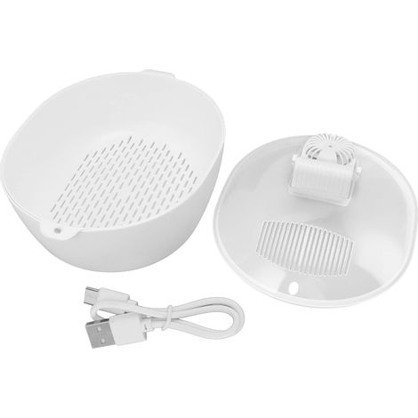 Dégivreur 4 en 1 : Machine à glaçons domestique pour la cuisine, décongelateur de viande surgelée multifonctionnel avec stérilisation UV et fonction d'égouttage. (1/5)