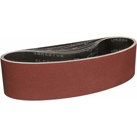 Schleifbänder 100 x 610 mm – 10 Stück, Körnung 120, XU, Bandschleifer zum Schleifen und Polieren mit tragbarem Bandschleifer – KZQ