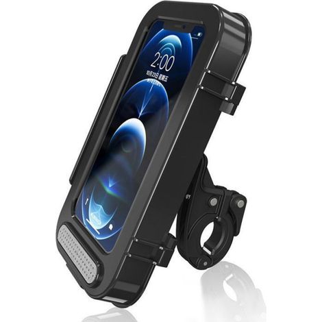 Support de téléphone étanche pour vélo, support de téléphone pour moto avec écran tactile, adapté à tous les téléphones (1/5)