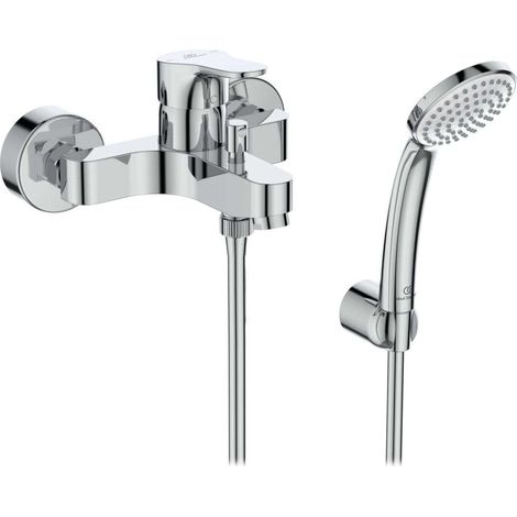 Ideal Standard - Cerabase, Miscelatore monocomando esterno per vasca o doccia, Cromato (1/5)