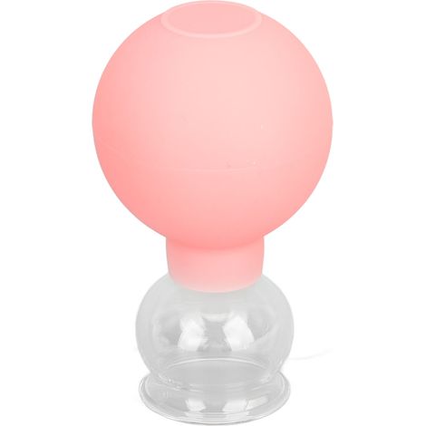 Ventouses en verre et silicone, modèle 2, pour massage par aspiration du visage, outil de beauté. (1/5)
