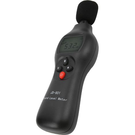 Détecteur de Son Numérique Portable avec Affichage LCD pour Mesure de Bruit Précise (1/5)