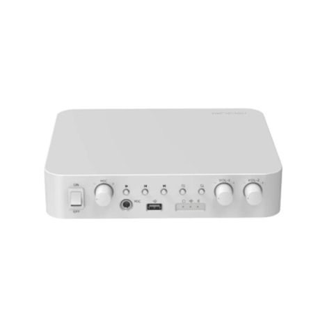 Hikvisión DS-QAE0A60G1-VB Amplificador BT USB Micr