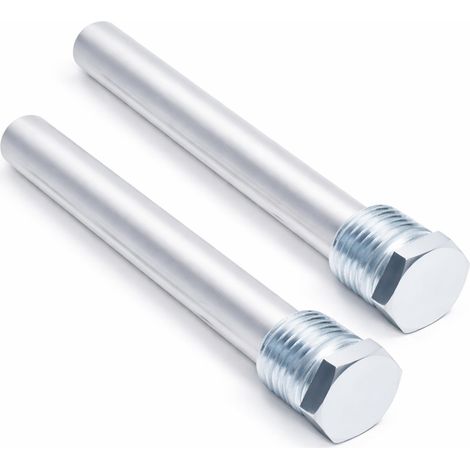 Tige d'anode en magnésium pour chauffe-eau de camping-car compatible avec les chauffages Atwood de 11.5 à 1.3 cm, NPT de 1,27 cm, pour chauffe-eau de camping-car, remorque 2 pcs (1/5)