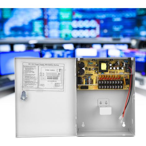 Stromversorgung für Zutrittskontrollsysteme USV PWM 12V 10A mit verzögerter Abschaltfunktion (1/5)