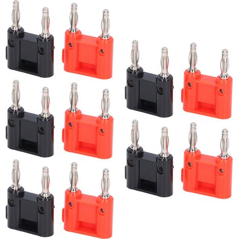 Stück lötfreie Bananenstecker aus Messing für elektronische Geräte und Wohnmobile (1/5)