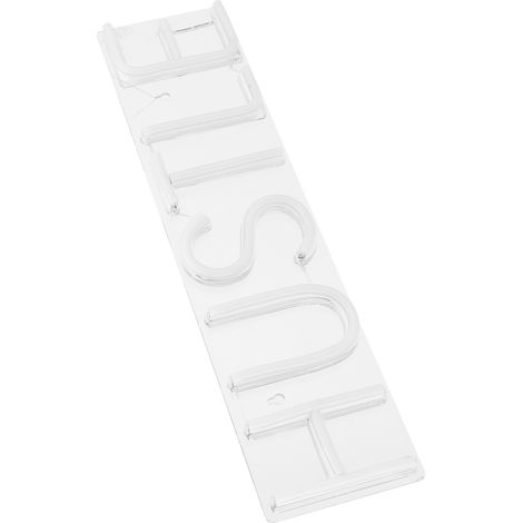 LED-Neon-Leuchtschild „Hustle“ für Schlafzimmer, Wohnzimmer, Hochzeitsfeier, Studentenwohnheim, USB-betrieben (1/5)