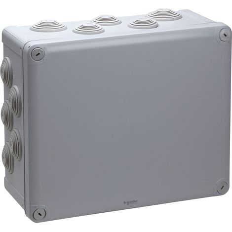 Schneider Electric Boîte de dérivation grise 275x225x120 mm (1/2)