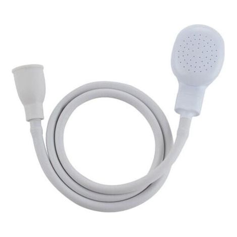 Douchette Robinet pour Mélangeur Plastique, Douchette Tuyau Lavabo Universelle Adaptable sur Robinet, Douchette Coiffure à domicile, Bain Bébé, Animal, WC (1M/39.37inch) (1/4)