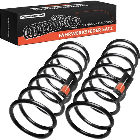 Muelle del chasis, diámetro 117,9 mm, diámetro del alambre 13,3 mm, diámetro exterior 144,5 mm, longitud 371 mm, compatible con el vehículo de lujo E24 1977-1989. (1/5)