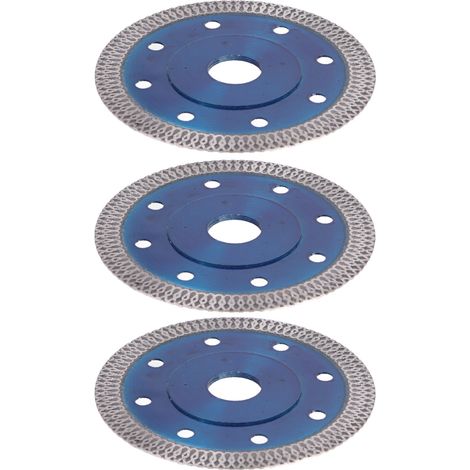 3-teiliges Diamanttrennscheiben-Set – Sägeblatt für Keramik-, Porzellan- und Marmorfliesen – 105 x 10 x 20 mm – Hohe Präzision und Langlebigkeit (1/5)
