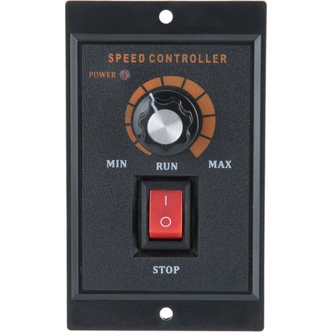 Contrôleur de vitesse DC-51, boîtier ABS, moteur à aimant permanent, tension d'entrée 220 V CA, 120 W, 2,2 A, tension de sortie 0-90 V CC (1/5)