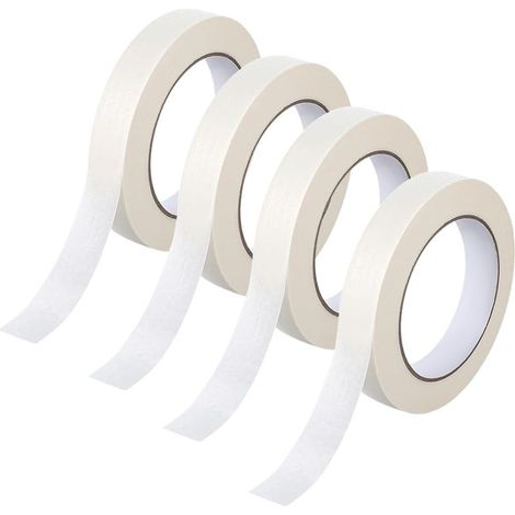 Professionelles Abdeckband 20 mm x 50 m - Hochpräzises Malerklebeband für Renovierungsarbeiten, filigrane Arbeiten und Oberflächenschutz (rückstandsfrei entfernbar) (1/5)