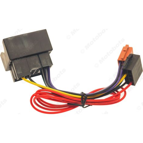 Suitable for Audi, Volkswagen, SEAT ISO to Quadlock conversion cable CD player plug power cable adapter (1/4)