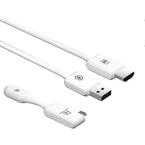 Émetteur-récepteur vidéo CS7, adaptateur USB compatible HDMI, rallonge sans fil Type-C 1080p, câble de projection kns (1/5)