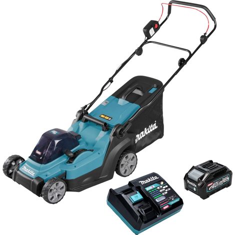 Makita  LM003GM102  Cortacésped  a  batería  38  cm  40  V  máx.  /  1x  4,0  Ah  batería  +  cargador (1/5)