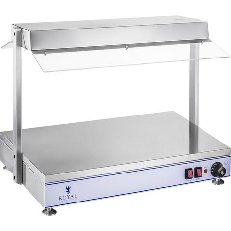 Scaldavivande con lampade alogene 1.100 watt acciaio inox 140001013