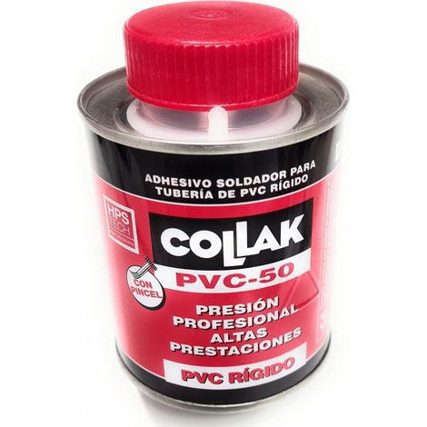 COLLAK 220250TP  Adhesivo soldadura P.V.C.-50 pincel 250ml (1/3)