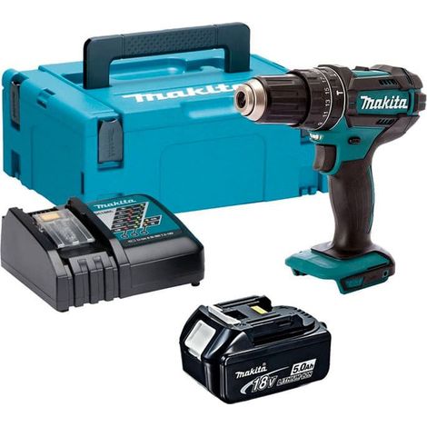 18V LXT Schlagbohrmaschine (1x5.0 Ah) in MAKPAC - MAKITA DHP482RT1J