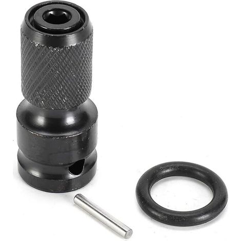 Bohrfutteradapter, Sechskantschaft-Steckschlüssel, 1/2"-Antrieb auf 1/4"-Schlagbohrer, Schnellladeadapter für Elektrowerkzeuge (1/4)