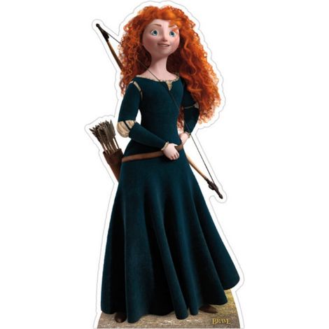 Figurine en carton Merida Film Rebelle de Disney - Haut 150 cm (1/3)