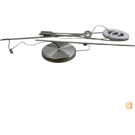[GEBRAUCHT] B-Ware JUST LIGHT Stehleuchte Standleuchte LED Leselampe Lesearm dimmbar Stahl Hel573 (1/2)