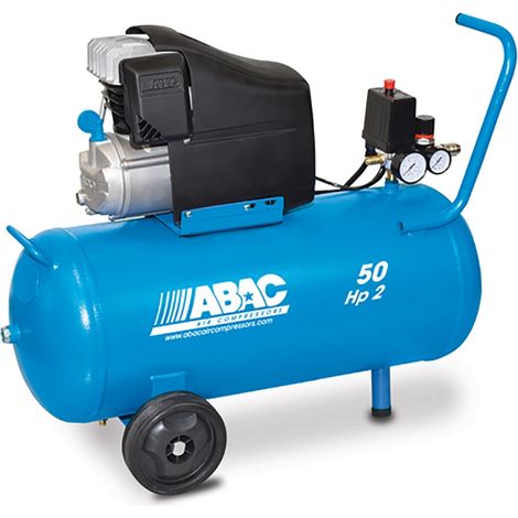 compressore aria lubrificato abac "monte carlo l20" 50l 2hp (1/7)