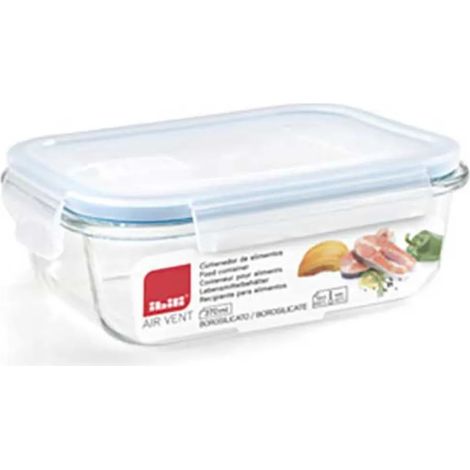 Accessorio cucina ibili air vent rectangular vetro 370 ml
