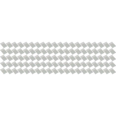100 pièces Sachet Anti-Odeurs Réutilisable avec Fenêtre de Visualisation pour Rouge à Lèvres - Emballage Hermétique Holographique (1/5)