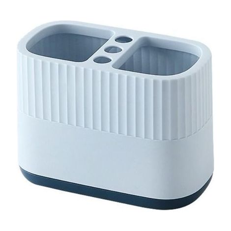 Mini-récipient à stylos en plastique Seau en plastique pour pinceaux de maquillage Panier de rangement de bureau amovible et dur (1/5)