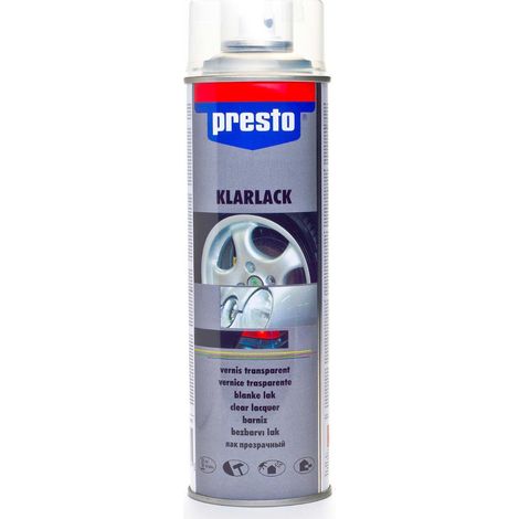 Klarer Acryl-Glanzlack Klar Spray Gloss 500ml PRESTO (1/2)