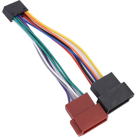 Adaptateur Connecteur ISO 16 Broches Femelle pour Autoradio Kenwood (1/5)