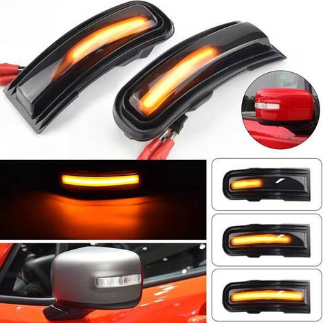 1 Paar sequentielle Blinker, passend für Jeep Renegade Rebel (Baujahre 15-22). (1/5)