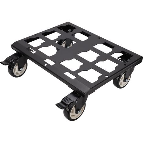 Chariot à outils robuste, capacité de 400 lb, cadre en acier au carbone épaissi avec roues verrouillables, installation sans perçage, remplacement pour les chantiers, garages (1/5)